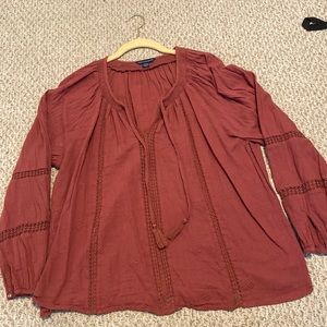 AMERICAN EGALE LONG SLEEVE SHIRT NEVER WORN